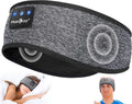 Sleep Headphones Bluetooth 5.2 Headband Headphones, Wireless Earphones Music Sleep Earbuds for Side Sleepers Sleeping Eye Mask for Women Men Workout Running Cool Unique Gifts